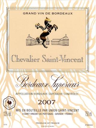 Chevalier Saint Vincent