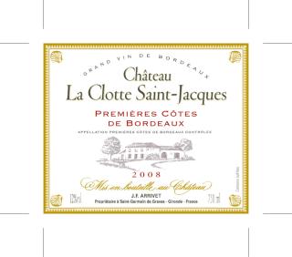 Château La Clotte Saint Jacques