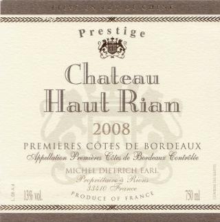 Château Haut-Rian
