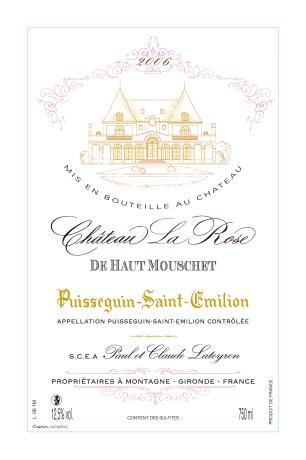 Château La Rose De Haut Mouschet