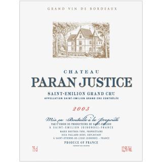 Château Paran Justice