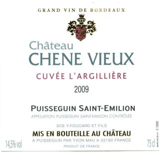 Château Chêne Vieux