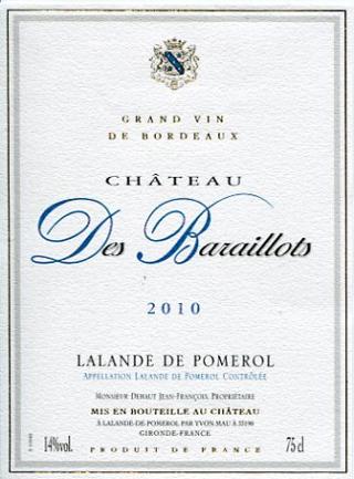 Château Des Baraillots