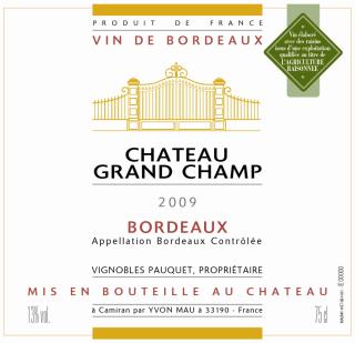 Château Grand Champ