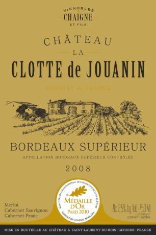 Château La Clotte De Jouanin