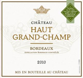 Château Haut Grand-Champ