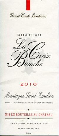 Château La Croix Blanche