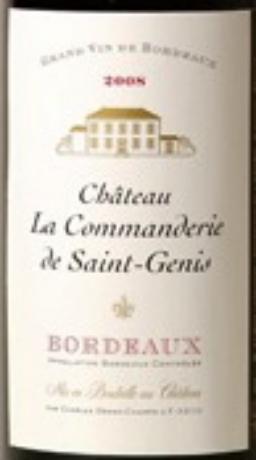 Château La Commanderie De Saint-Génis