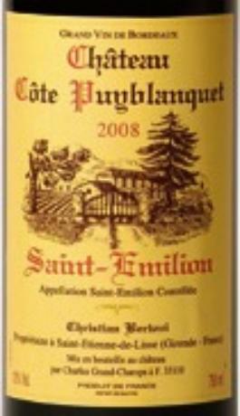 Château  Côte Puyblanquet