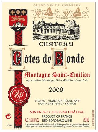 Château  Côtes De Bonde