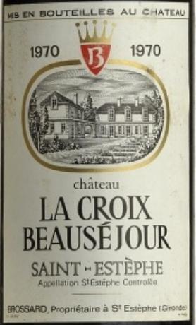 Château La Croix Beauséjour