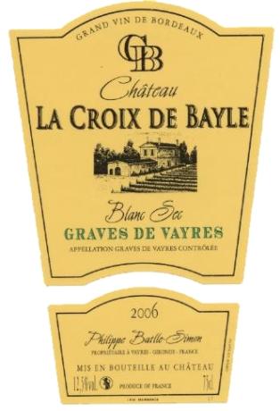 Château La Croix De Bayle