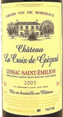 Château La Croix De Grézard