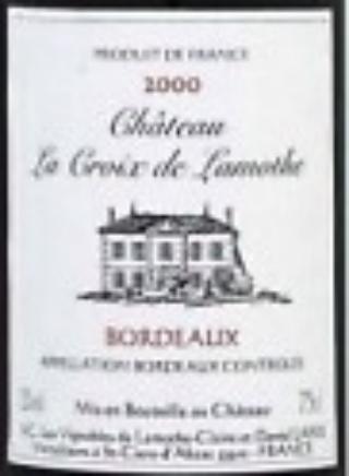 Château La Croix De Lamothe