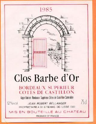 Clos  Barbe D'Or