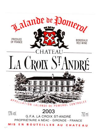 Château La Croix Saint-André
