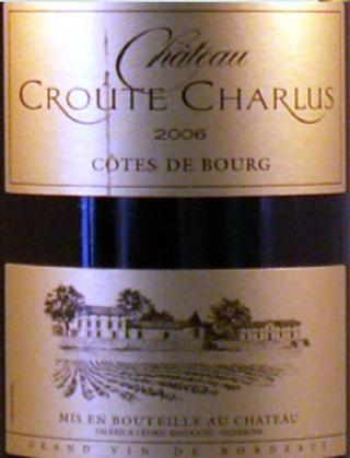Château  Croute Charlus