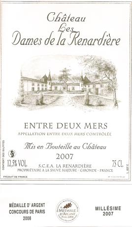 Château Les Dames De La Renardière