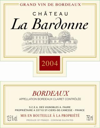 Château La Bardonne