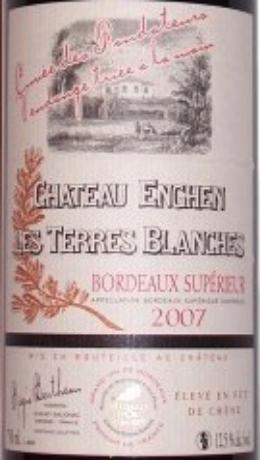 Château  Enghen Les Terres Blanches