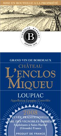 Château L' Enclos Miqueu