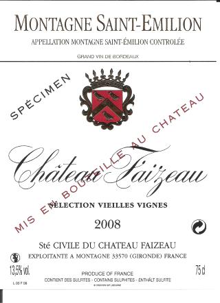 Château  Faizeau
