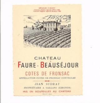 Château  Faure Beauséjour