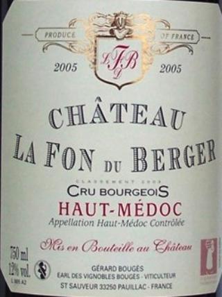 Château La Fon Du Berger