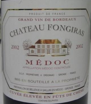 Château  Fongiras
