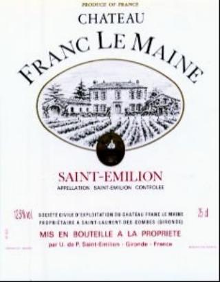 Château  Franc Le Maine