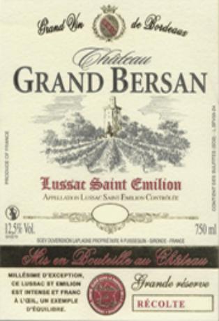 Château La France Grand Bersan