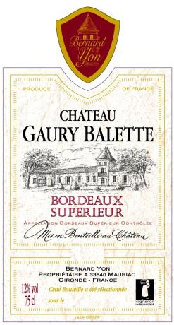 Chateau Gaury Balette