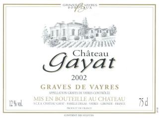 Château  Gayat