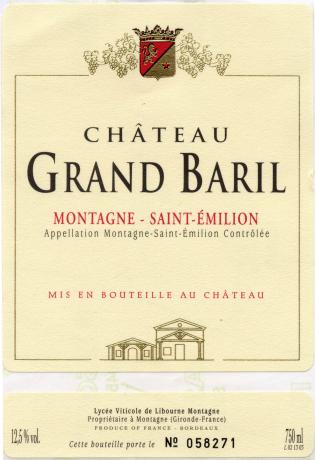 Château  Grand Baril
