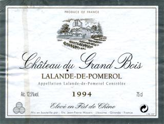 Château Le Grand Bois