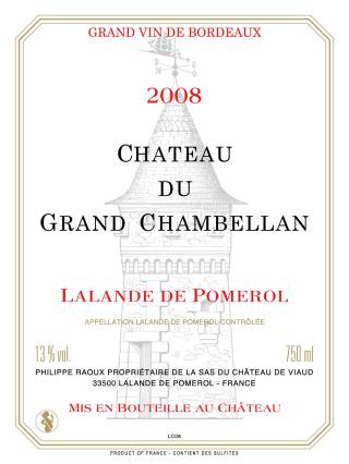 Château Du Grand Chambellan