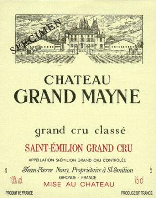 Château  Grand Mayne