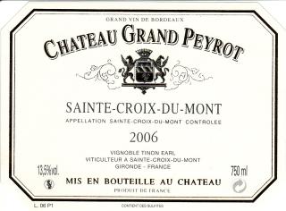 Château  Grand Peyrot