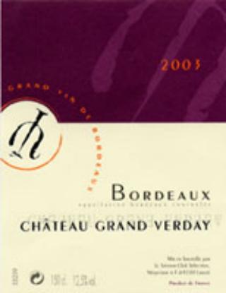 Château  Grand Verday