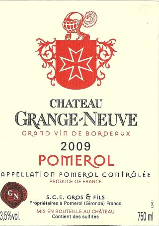 Château  Grange-Neuve