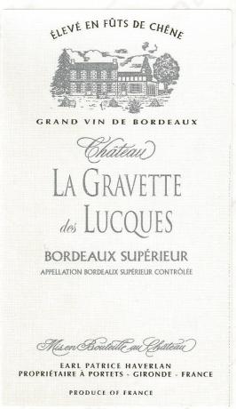 Château La Gravette Des Lucques