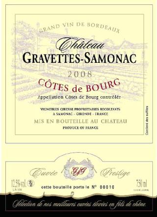 Château  Gravettes Samonac