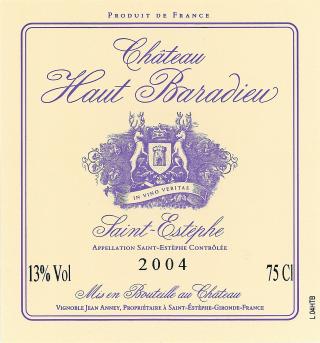 Château  Haut Baradieu