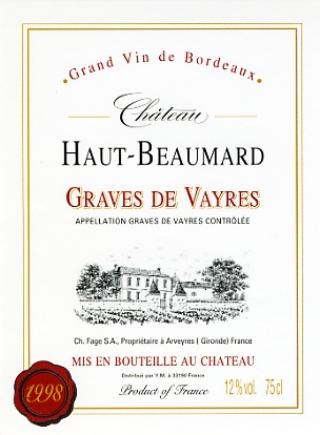 Château  Haut-Beaumard