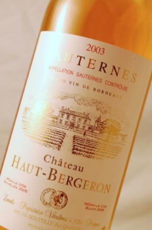 Château  Haut Bergeron