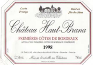 Château  Haut Brana