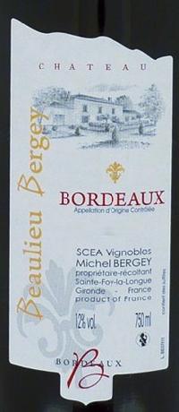 Château Beaulieu Bergey