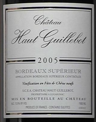 Château Haut Guillebot