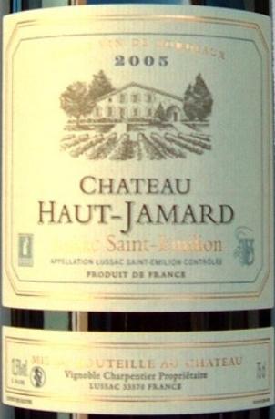 Château  Haut Jamard