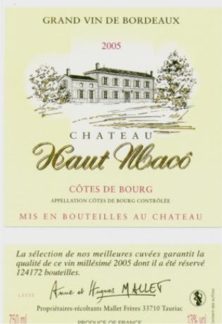 Château  Haut-Macô